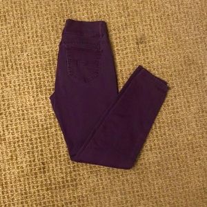 Purple Skinny Jeans